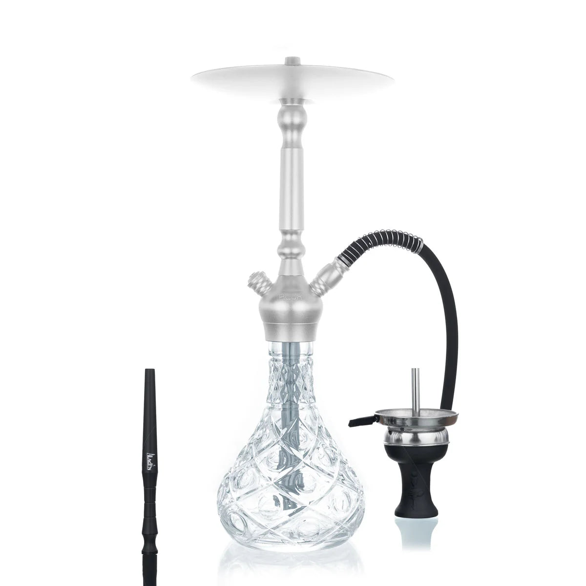 Aladin Alux M5 – Narghilè 56 cm Gold / Silver