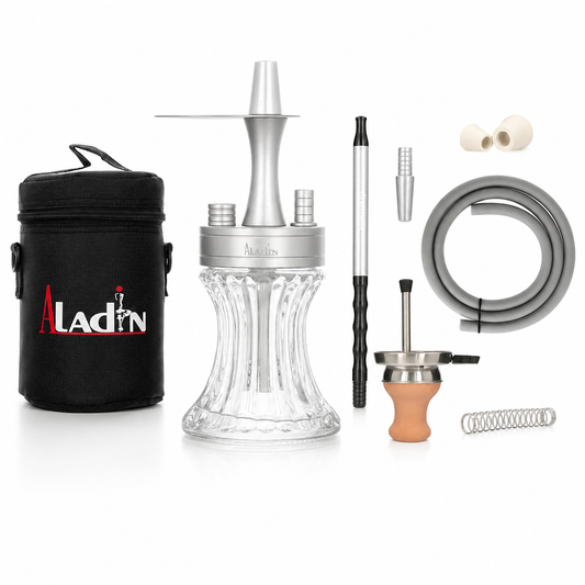 Kit Mini Shisha Aladin 2 Go + Set Accessori Completo