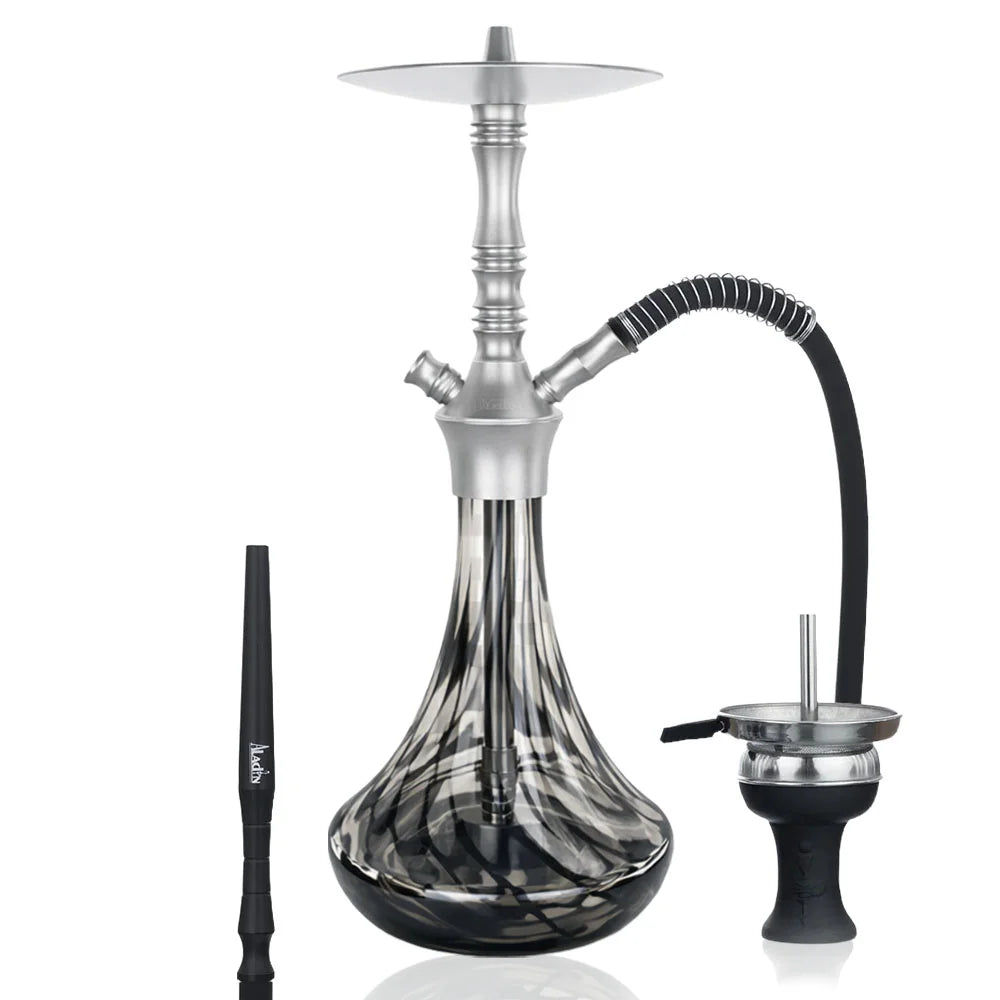 Narghilè Aladin Alux M2.1 Black 54 cm