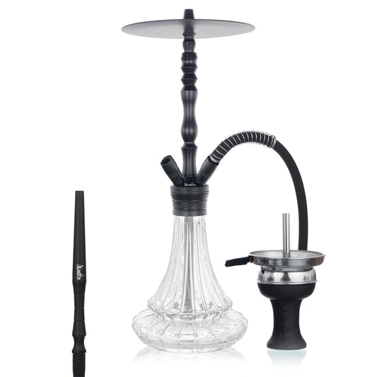 Narghilè Aladin Alux M8 Black 58 cm