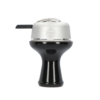 Braciere Narghilè Foyer Celeste in Ceramica Nera