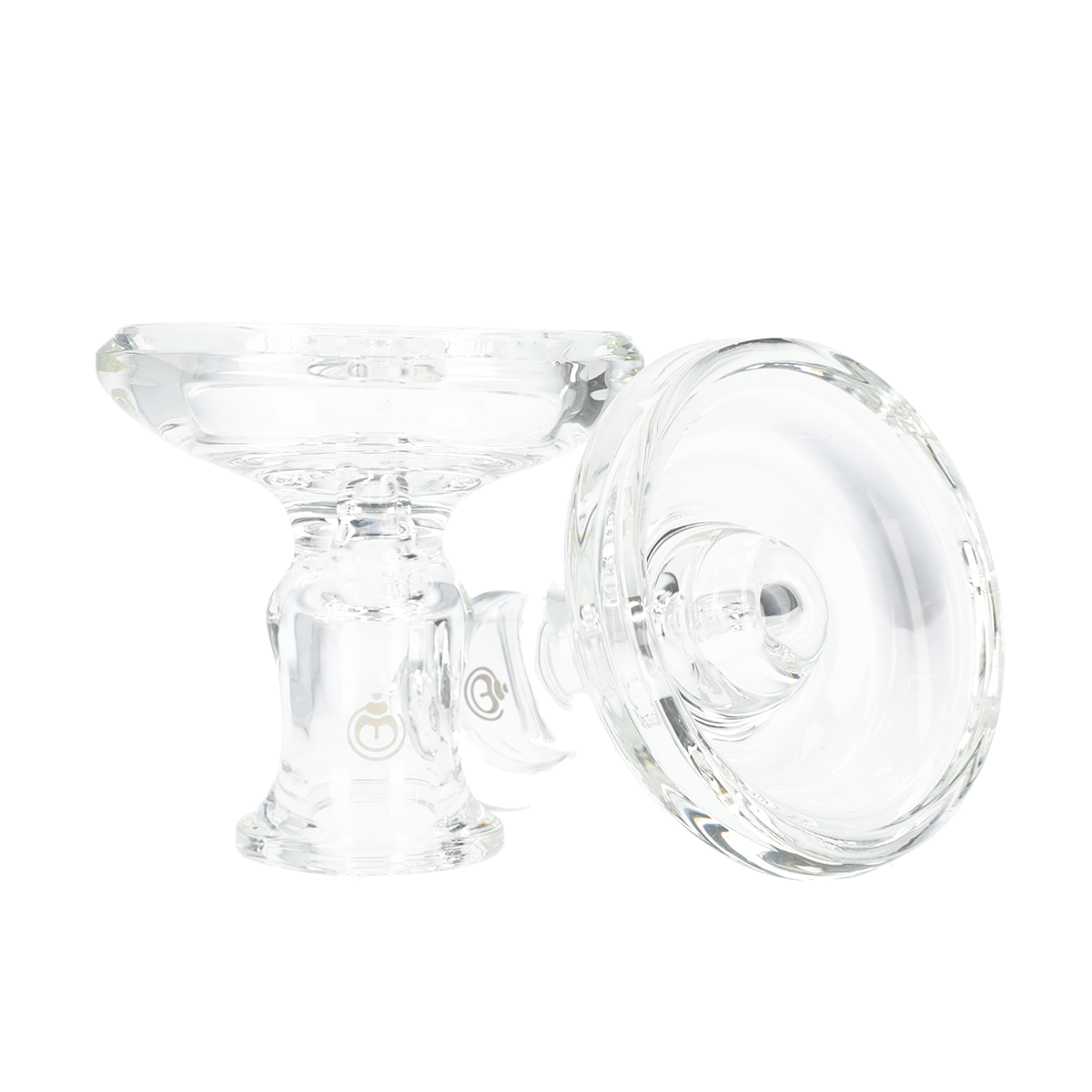 Grande Braciere narghilè Femmina in Vetro 18.8 – GLASSBOWL FIX