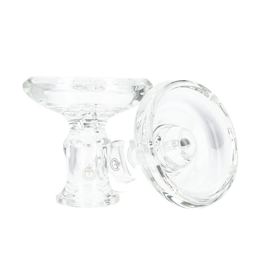 Grande Braciere narghilè Femmina in Vetro 18.8 – GLASSBOWL FIX
